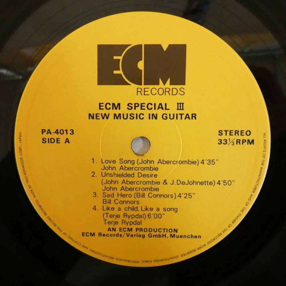 47052358;【国内盤/ECM】V.A. / ECM Special III / New Music In Guitar_画像3