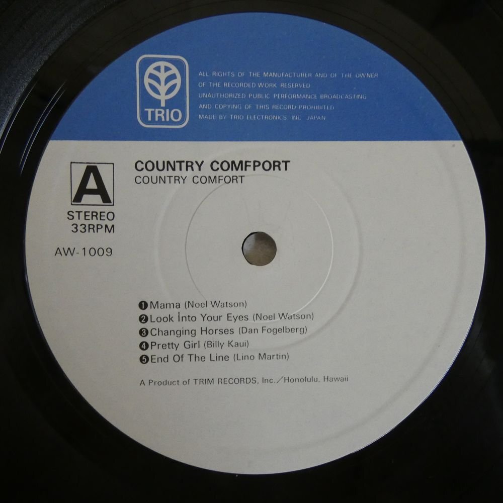 47052508;【国内盤】Country Comfort / S・Tの画像3