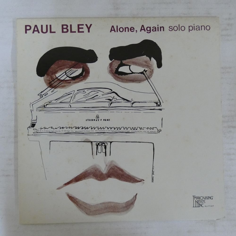 47052628;【国内盤】Paul Bley / Alone, Again - Solo Piano_画像1