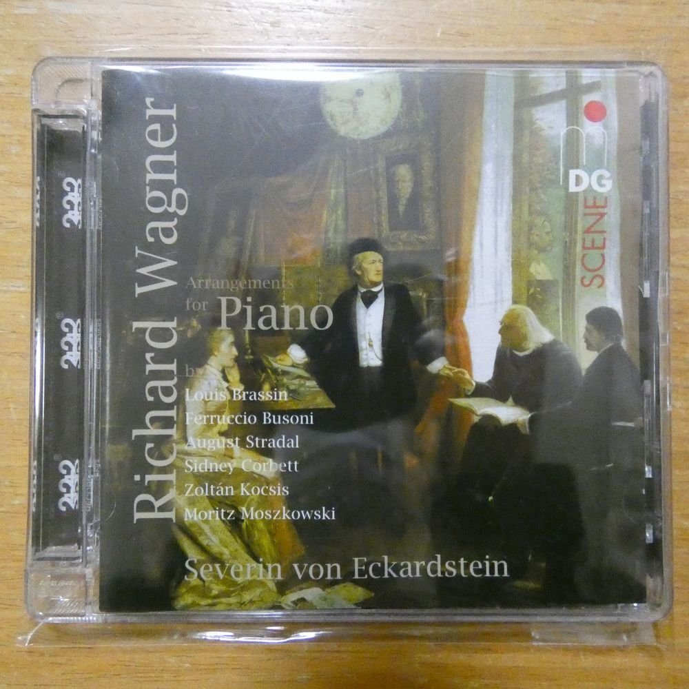 760623180564;【ハイブリッドSACD】ECKARDSTEIN / WAGNER AND THE PIANO(MDG90418056)_画像1