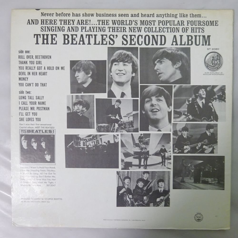 10023492;【UK盤】The Beatles / The Beatles' Second Albumの画像2