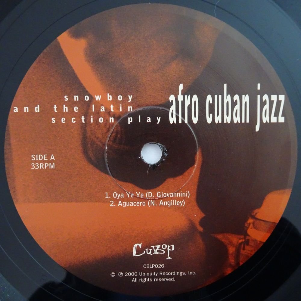 11182432;【US盤/シュリンク/2LP】Snowboy & The Latin Section / Afro Cuban Jazz_画像3