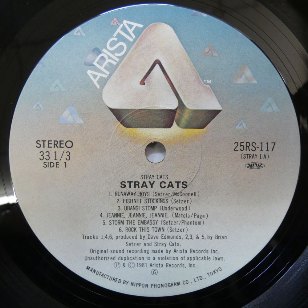 47052822;【国内盤】Stray Cats ストレイ・キャッツ / 涙のラナウェイ・ボーイ_画像3