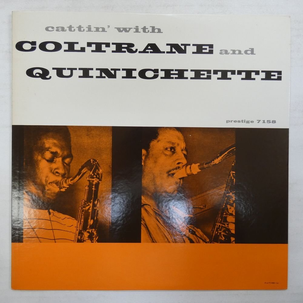 47053065;【国内盤/Prestige/MONO】John Coltrane, Paul Quinichette / Cattin' with Coltrane and Quinichette_画像1