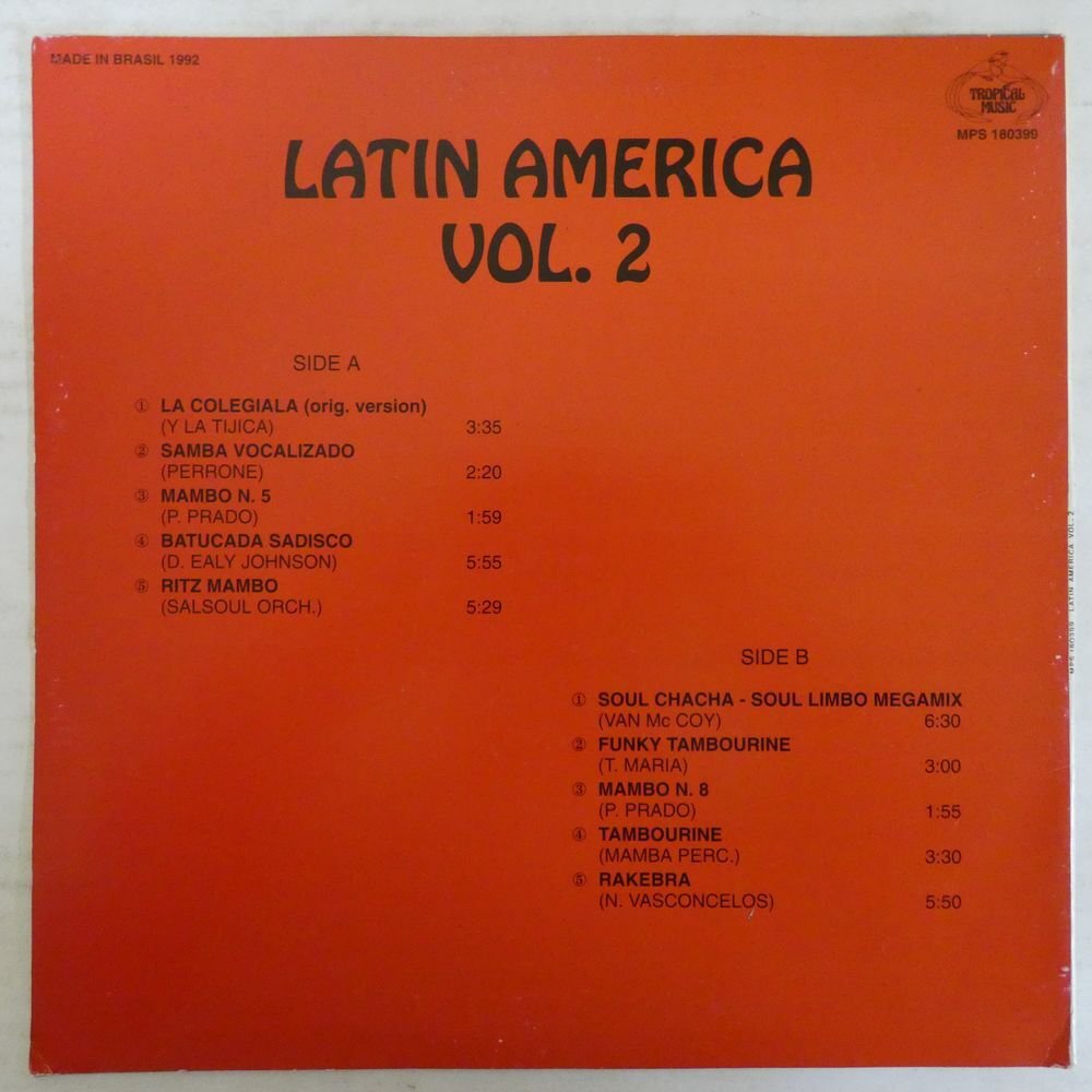 46067847;【BRAZIL盤】V・A / Latin America Vol. 2の画像2