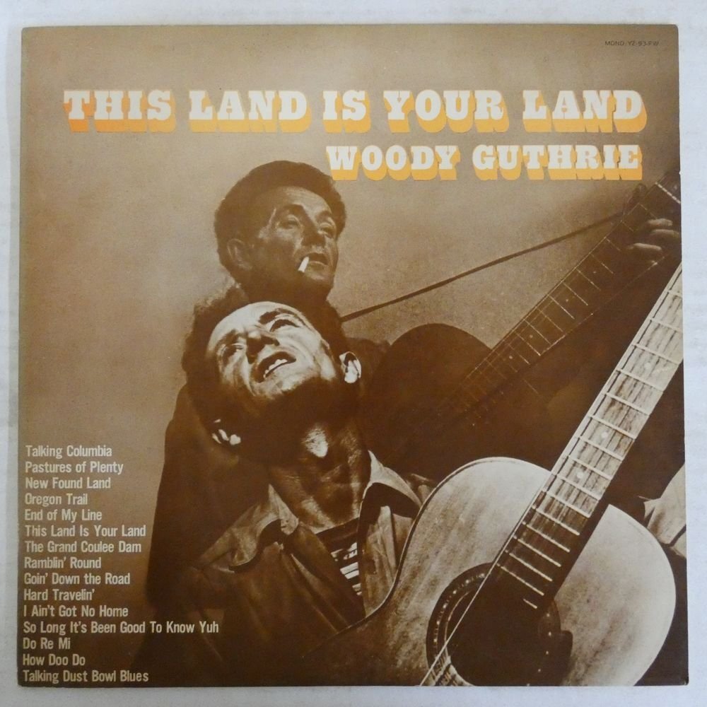 46068024;【国内盤/MONO】Woody Guthrie ウディ・ガスリー / This Land is Your Land わが祖国の画像1