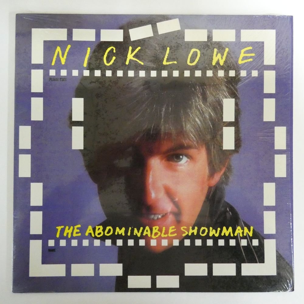 46068297;【US盤/シュリンク】Nick Lowe / The Abominable Showman_画像1