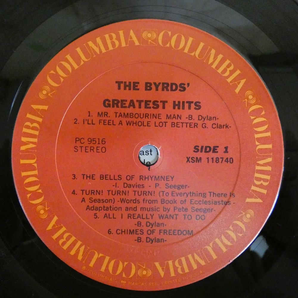 46068375;【US盤】The Byrds/Greatest Hits_画像3