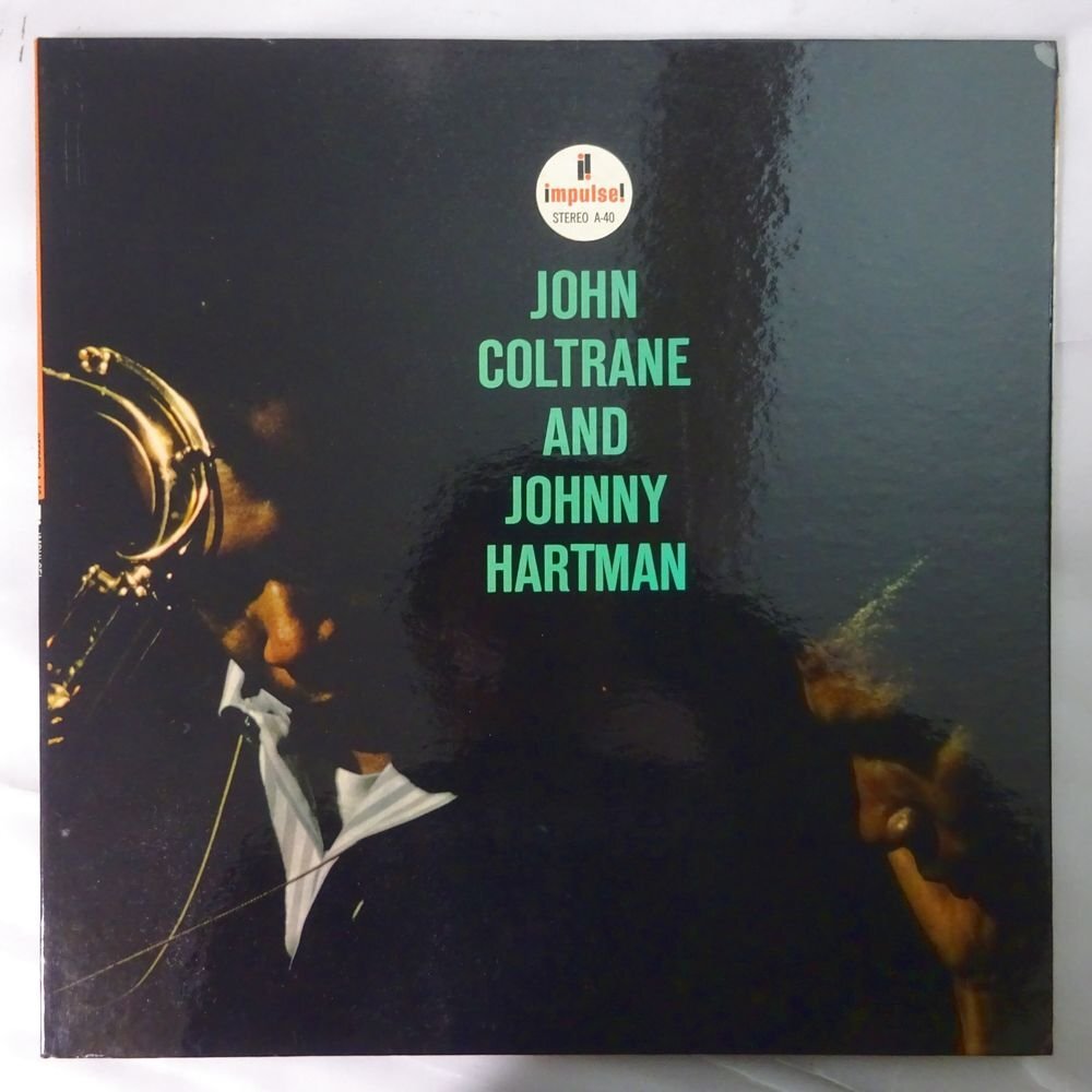 10023670;【US盤/赤黒ラベル/Vangelder刻印/コーティングジャケ/impulse!】John Coltrane And Johnny Hartman / S.T._画像1