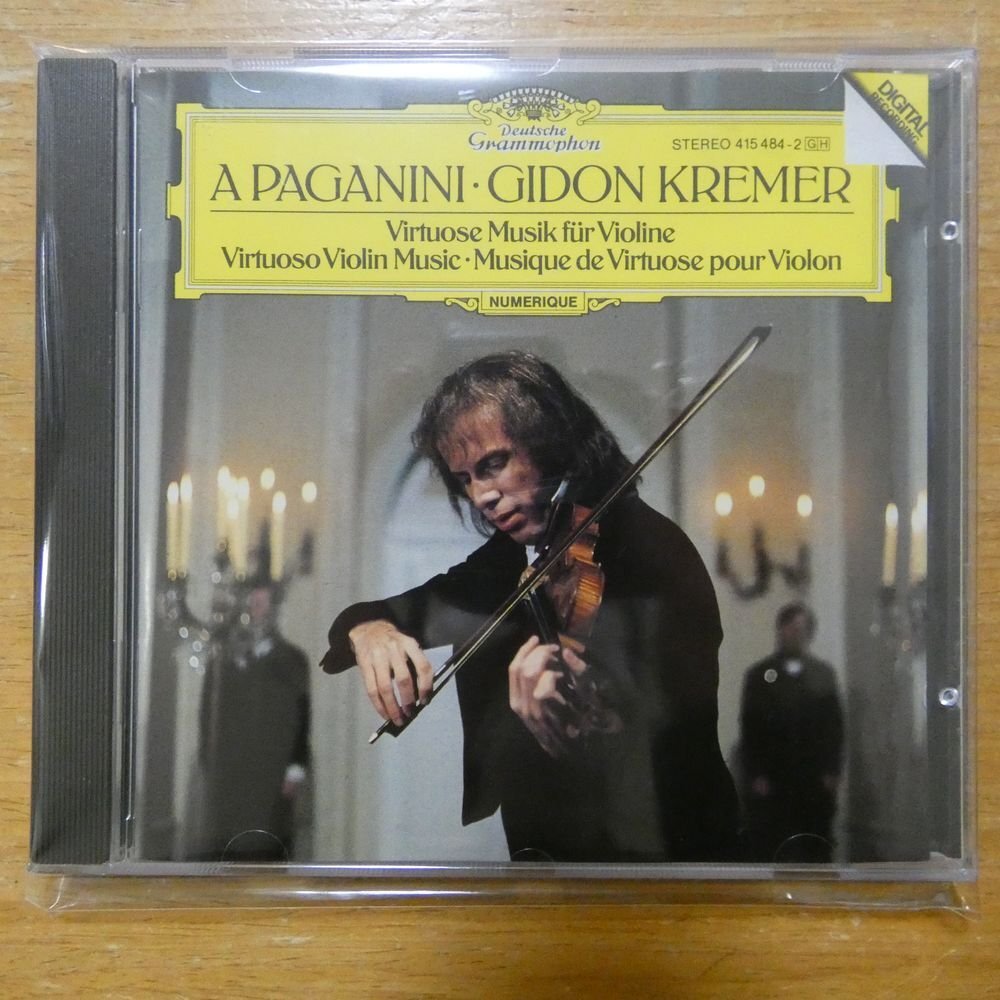 028941548429;【CD/独盤/蒸着仕様】KREMER / PAGANINI: VIRTUOSE MUSIK FUR VIOLINE(4154842)_画像1