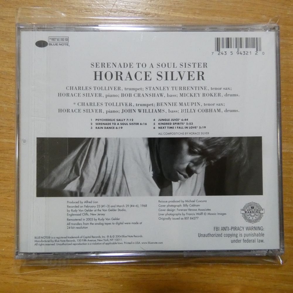 724359432120;【24bit/CD/RVGエディション】HORACE SILVER / SERENADE TO A SOUL SISTER　724359432120_画像2