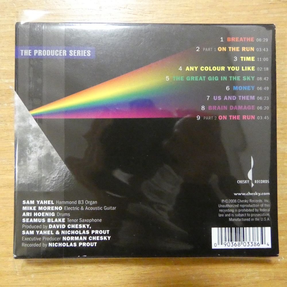 090368033864;【ハイブリッドSACD/CHESKYレコード】Ｖ・A / The Jazz Side of the Moon:Music of Pink Floyd SACD-338の画像2