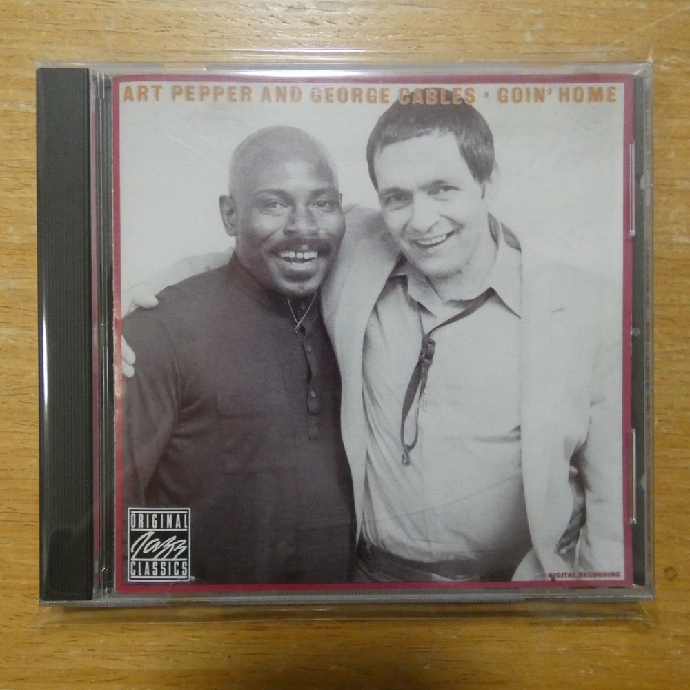 025218667920;【OJCCD】ART PEPPER AND GEORGE CABLES / GOIN' HOME OJCCD-679-2の画像1