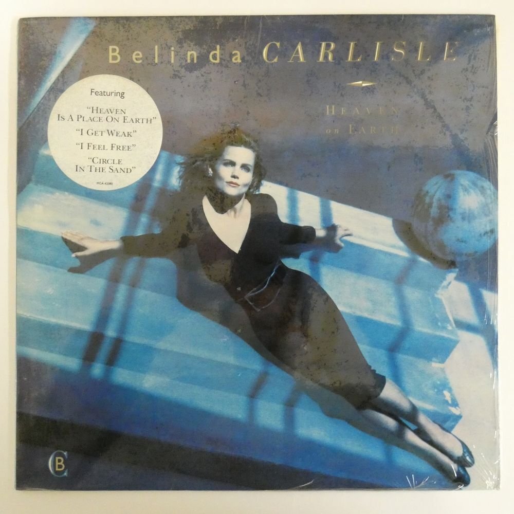 46068545;【US盤/シュリンク/ハイプステッカー/美盤】Belinda Carlisle / Heaven On Earth_画像1