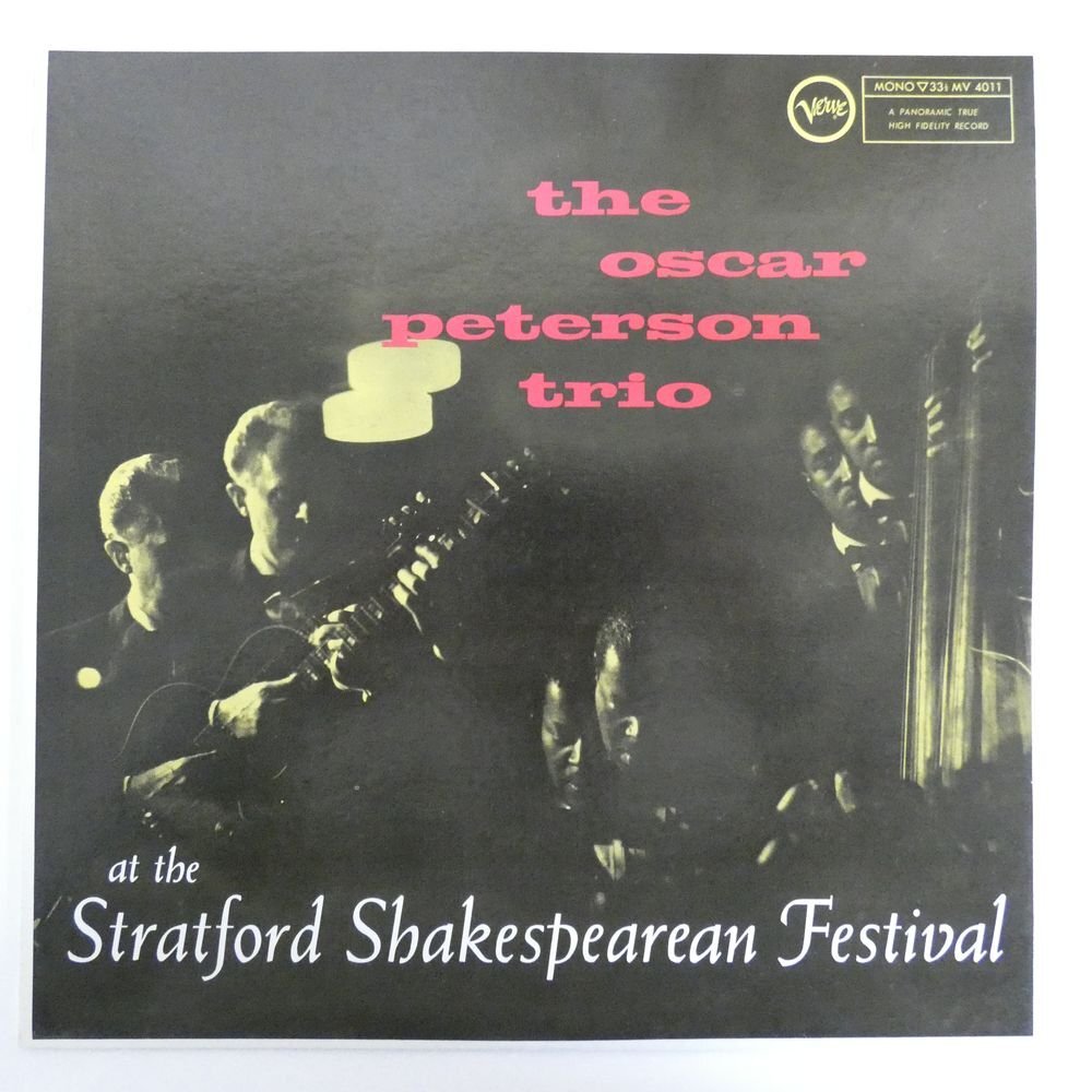 46068650;【国内盤/Verve/MONO/美盤】The Oscar Peterson Trio / At The Stratford Shakespearean Festivalの画像1