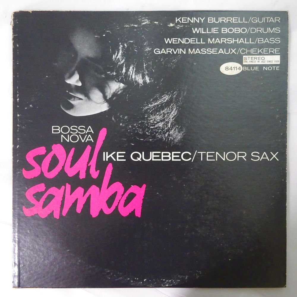 10023740;【US盤/Vangelder刻印/Blue Note】Ike Quebec / Bossa Nova Soul Samba_画像1