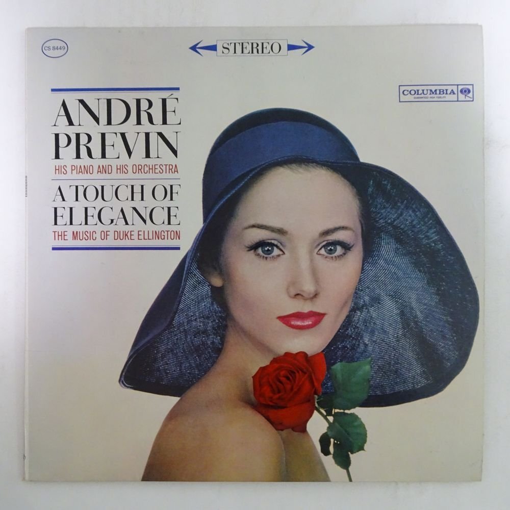 10023726;【US盤/6EYE/Columbia】Andre Previn / A Touch Of Elegance: The Music Of Duke Ellington_画像1
