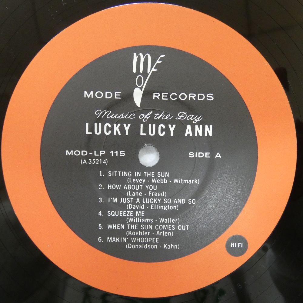 46069156;【帯付/高音質180g重量盤/MONO/美盤】Lucy Ann Polk / Lucky Lucy Ann_画像3