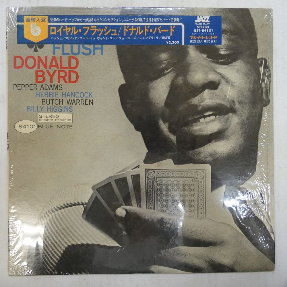 46069201;【US盤/BLUE NOTE/VAN GELDER刻印/シュリンク/直輸入シール帯付】Donald Byrd / Royal Flushの画像1