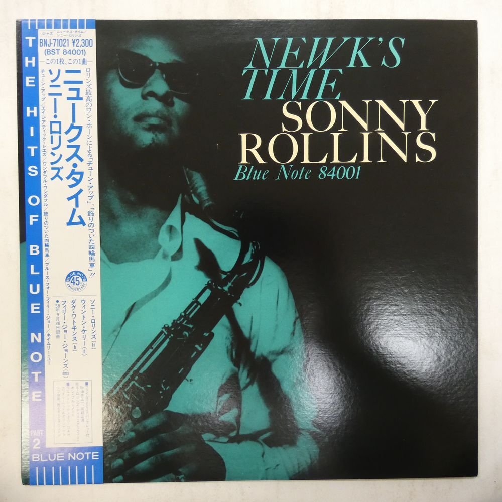 46069179;【帯付/BLUE NOTE/美盤】Sonny Rollins / Newk's Time_画像1