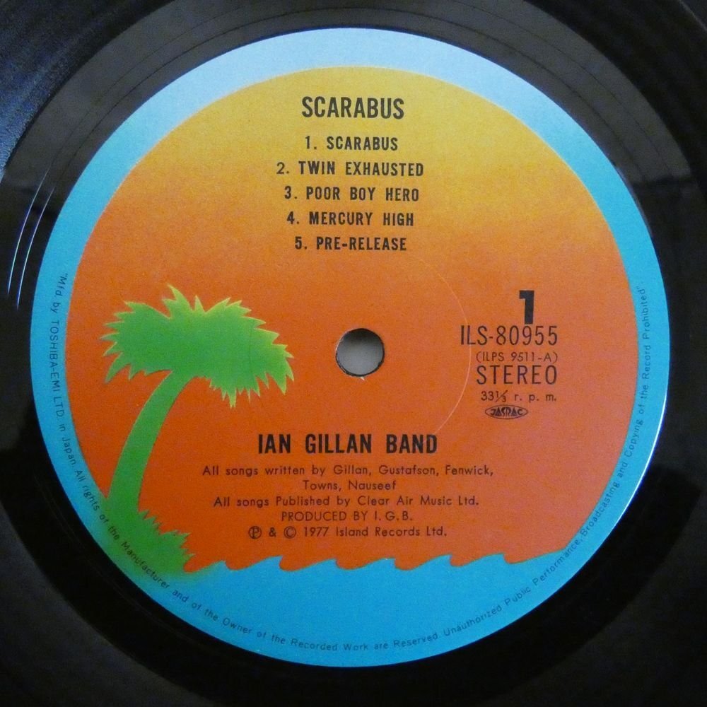 47053816;【国内盤】Ian Gillan Band / Scarabus 魔性の勇者の画像3