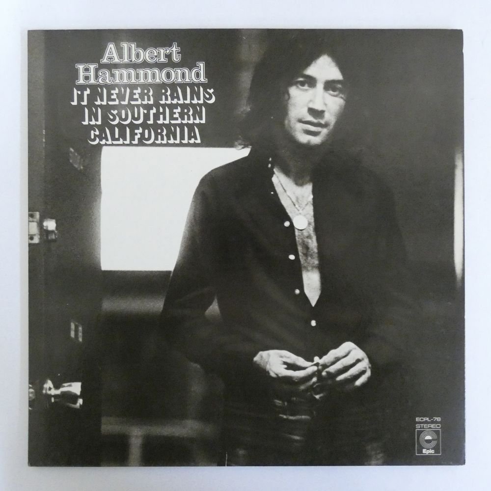 47053835;【国内盤/見開き】Albert Hammond / It Never Rains in Southern California カリフォルニアの青い空の画像1