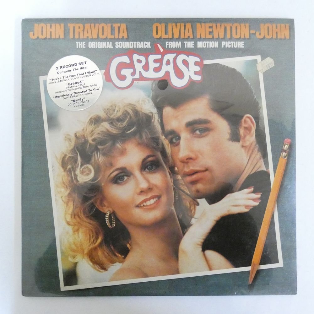 47053981;【未開封/US盤/ハイプステッカー付/2LP/見開き】V.A. / Grease グリースの画像1