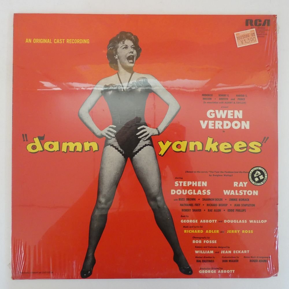 47054058;【未開封/US盤】Gwen Verdon, Stephen Douglass, Ray Walston / Damn Yankees (An Original Cast Recording)の画像1