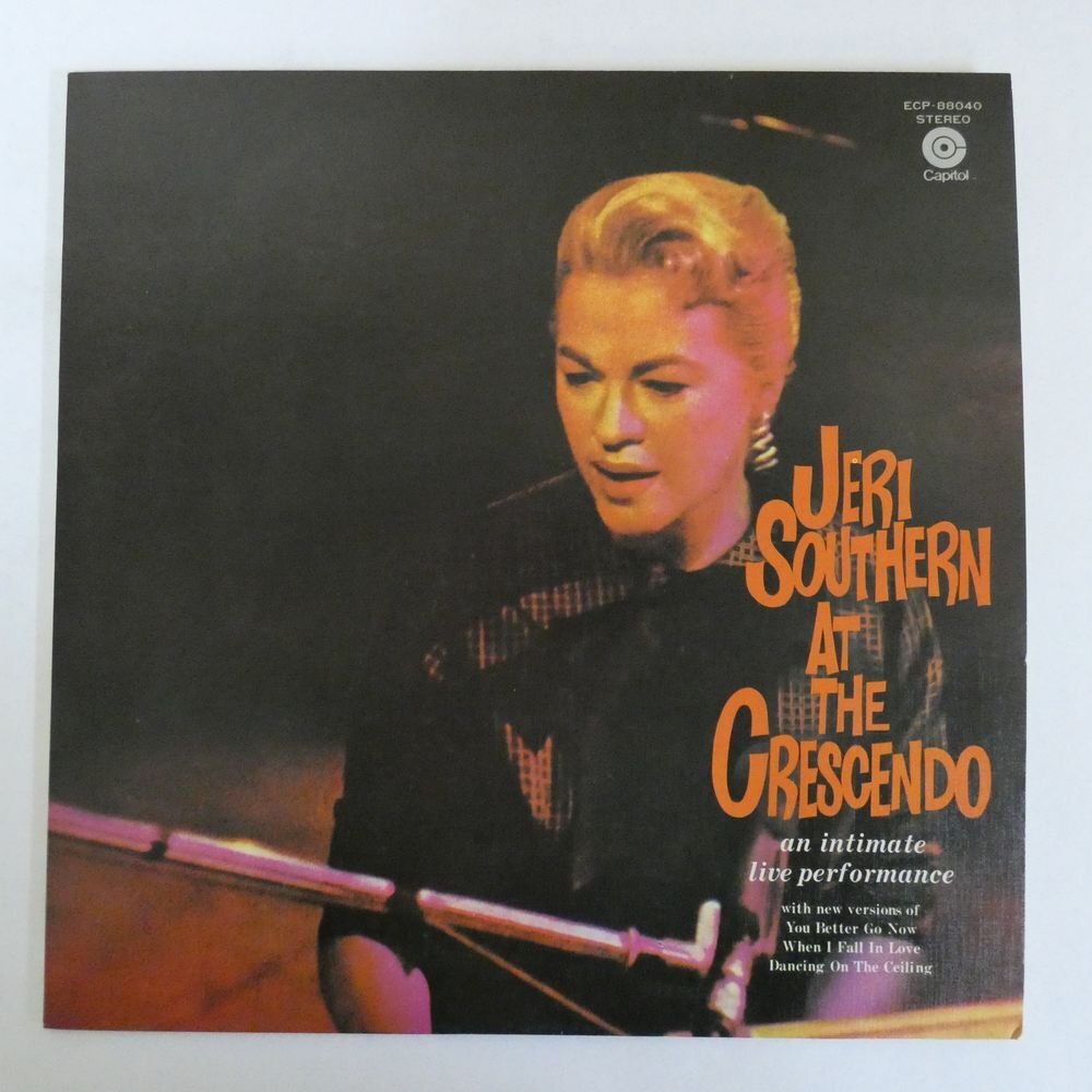 47054568;【国内盤】Jeri Southern / At the Crescendoの画像1