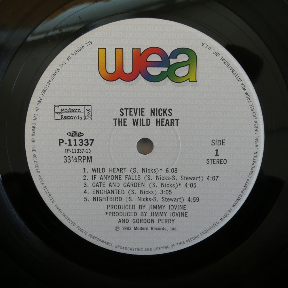 47054670;【帯付】Stevie Nicks / The Wild Heartの画像3