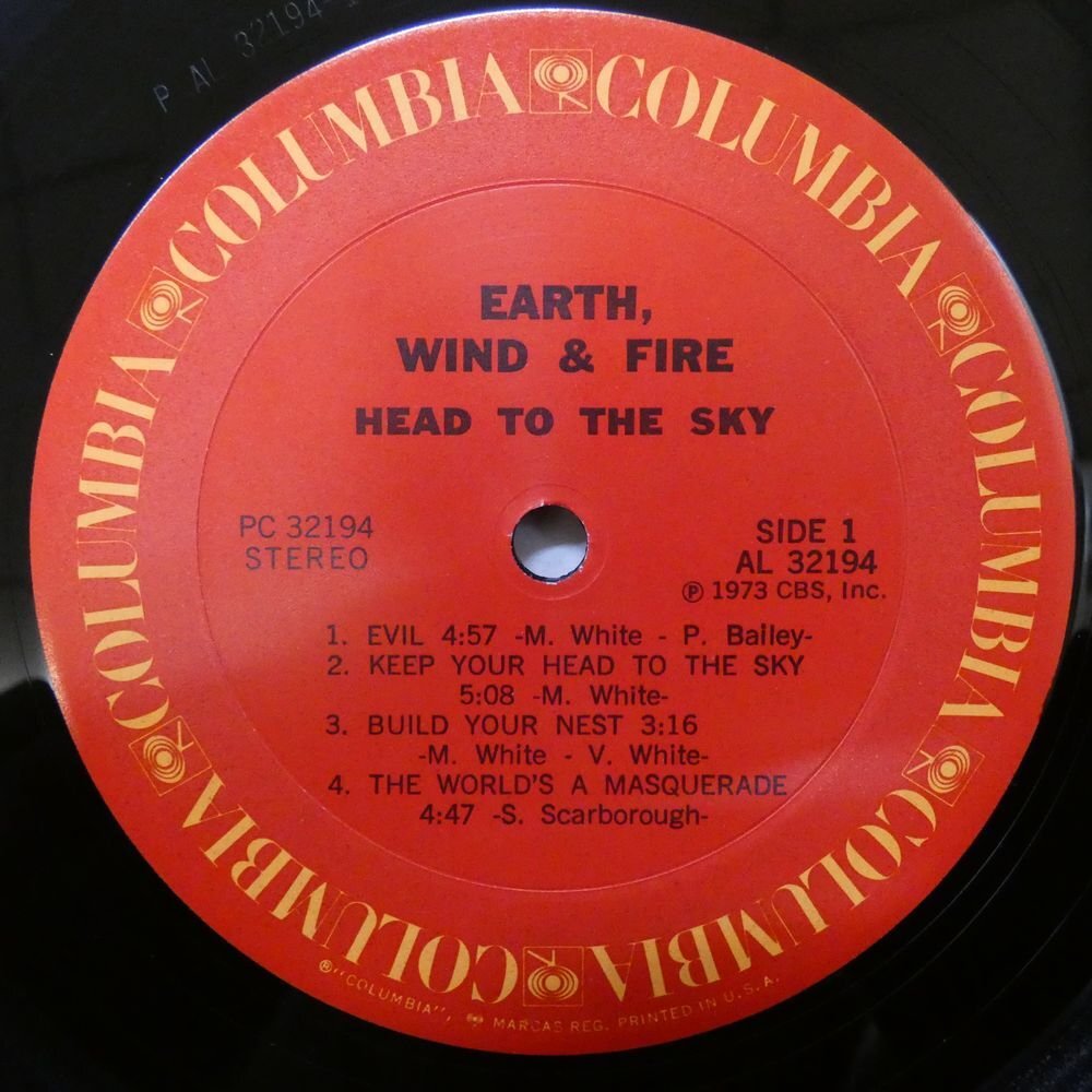 46069275;【US盤/見開き】Earth, Wind & Fire / Head To The Skyの画像3