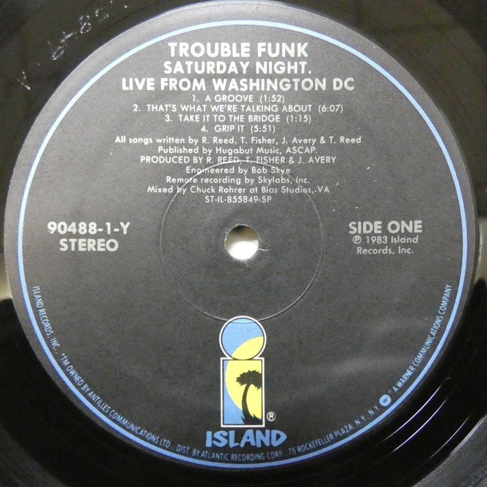 46069311;【US盤/シュリンク】Trouble Funk / Saturday Night Live From Washington D.C.の画像3