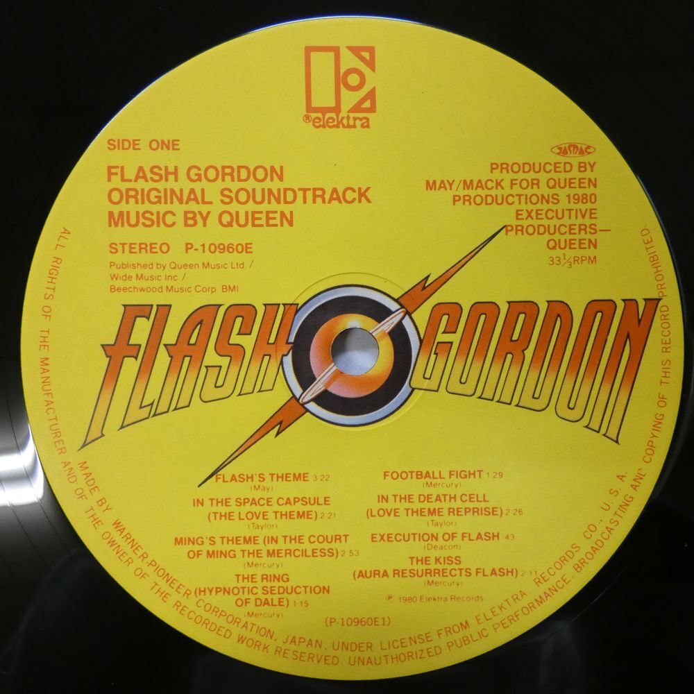 46069469;【国内盤】Queen クイーン / Flash Gordon フラッシュ・ゴードン (Original Soundtrack Music)の画像3