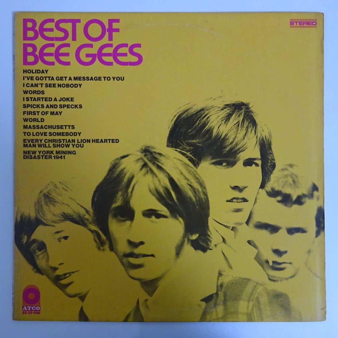 10022360;【US盤】Bee Gees / Best Of Bee Gees_画像1