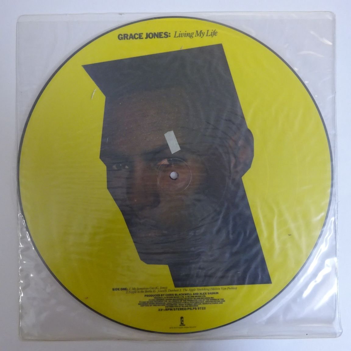 11182206;【UK盤/限定プレス/Picture Disc】Grace Jones / Living My Lifeの画像1