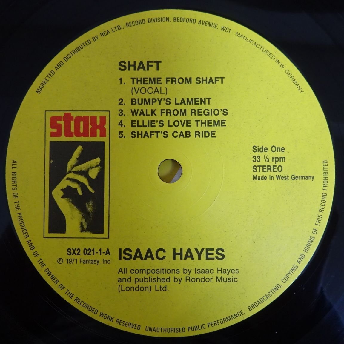 11182235;【UK盤/2LP】Isaac Hayes / Shaftの画像3