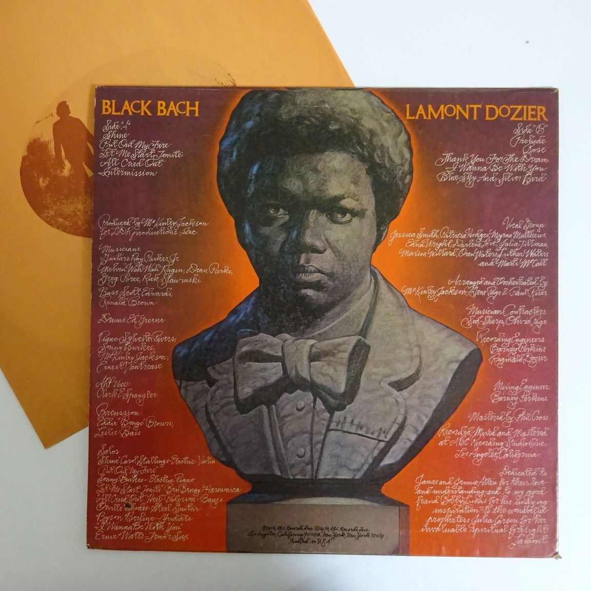 11182226;【USオリジナル】Lamont Dozier / Black Bach_画像2