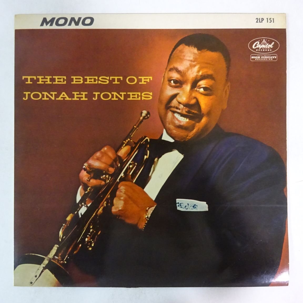 11184733;【国内盤/Capitol/ペラジャケ/赤盤】The Jonah Jones Quartet / The Best Of Jonah Jonesの画像1