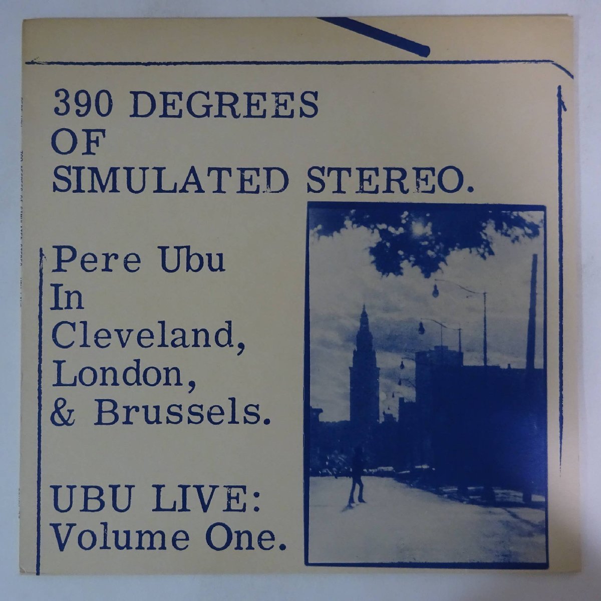 11183016;【UKオリジナル】Pere Ubu / 390 Degrees Of Simulated Stereo. Ubu Live: Volume One_画像1