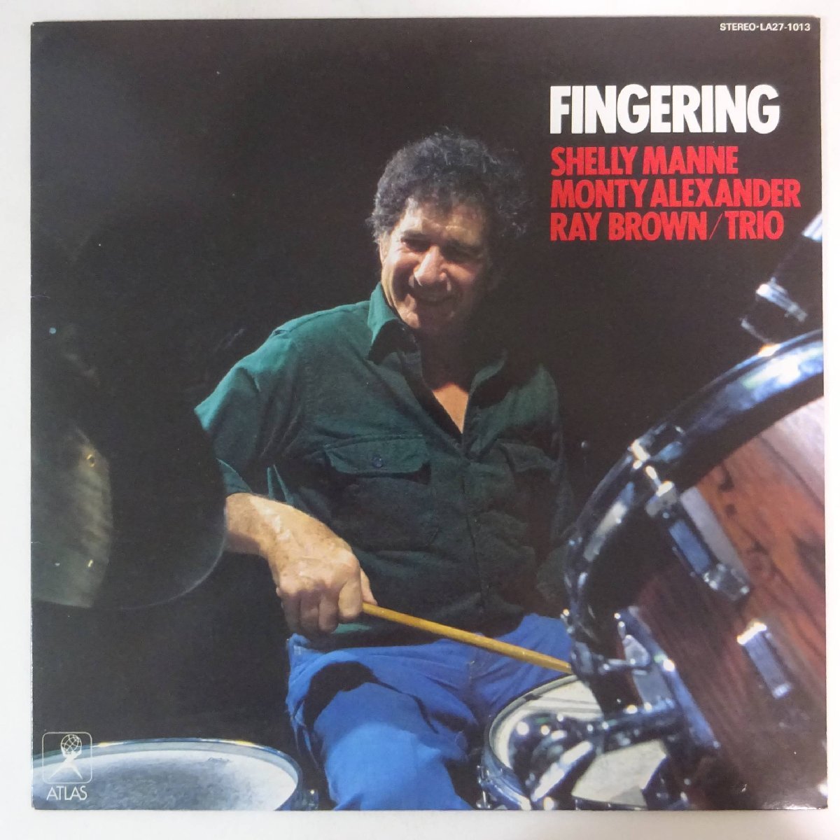 11183048;【国内盤/Atlas】Shelly Manne, Monty Alexander, Ray Brown / Fingering_画像1