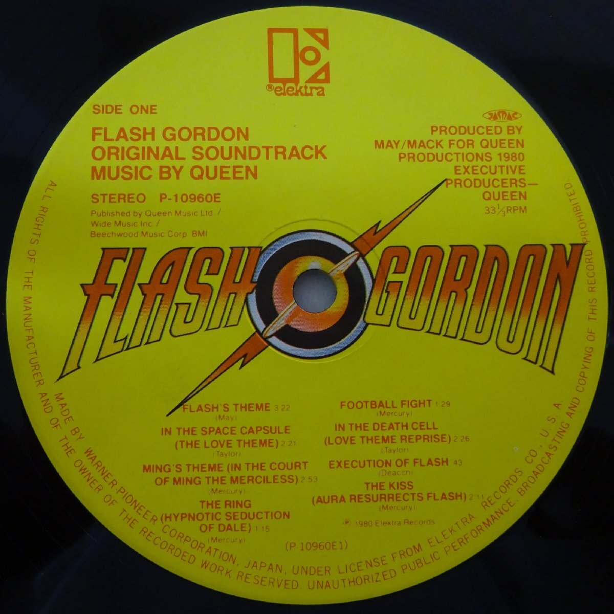 11183355;【国内盤】Queen クイーン / Flash Gordon フラッシュ・ゴードン (Original Soundtrack Music)の画像3