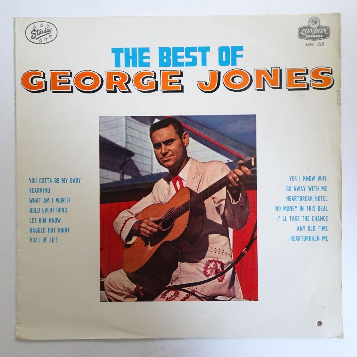 11183453;【国内盤/ペラジャケ】George Jones / The Best Of George Jonesの画像1