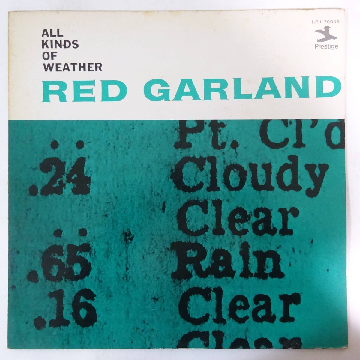 11183604;【国内盤/Prestige】Red Garland / All Kinds Of Weather_画像1