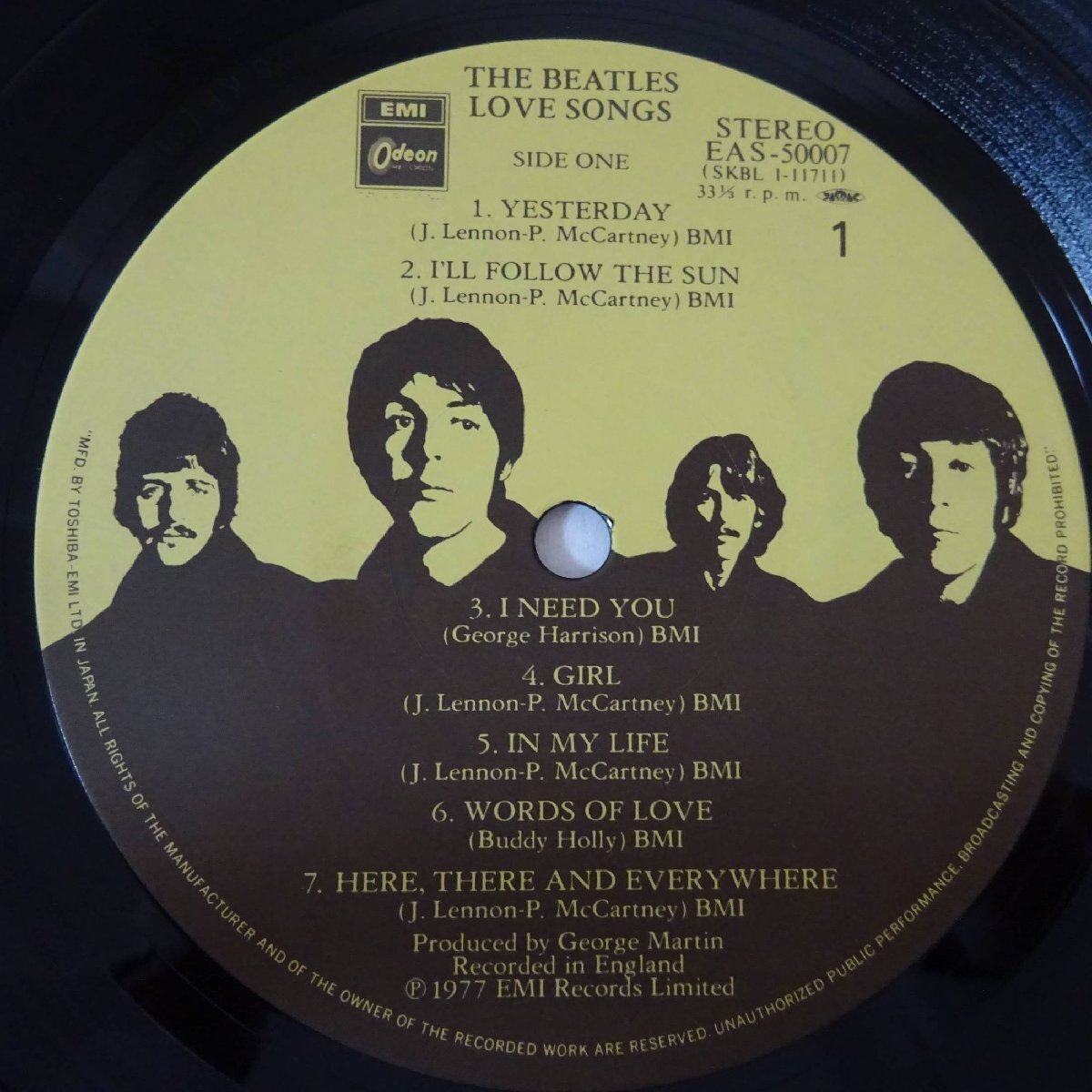 11183731;【帯付き/ブックレット付き/2LP】The Beatles / Love Songsの画像3