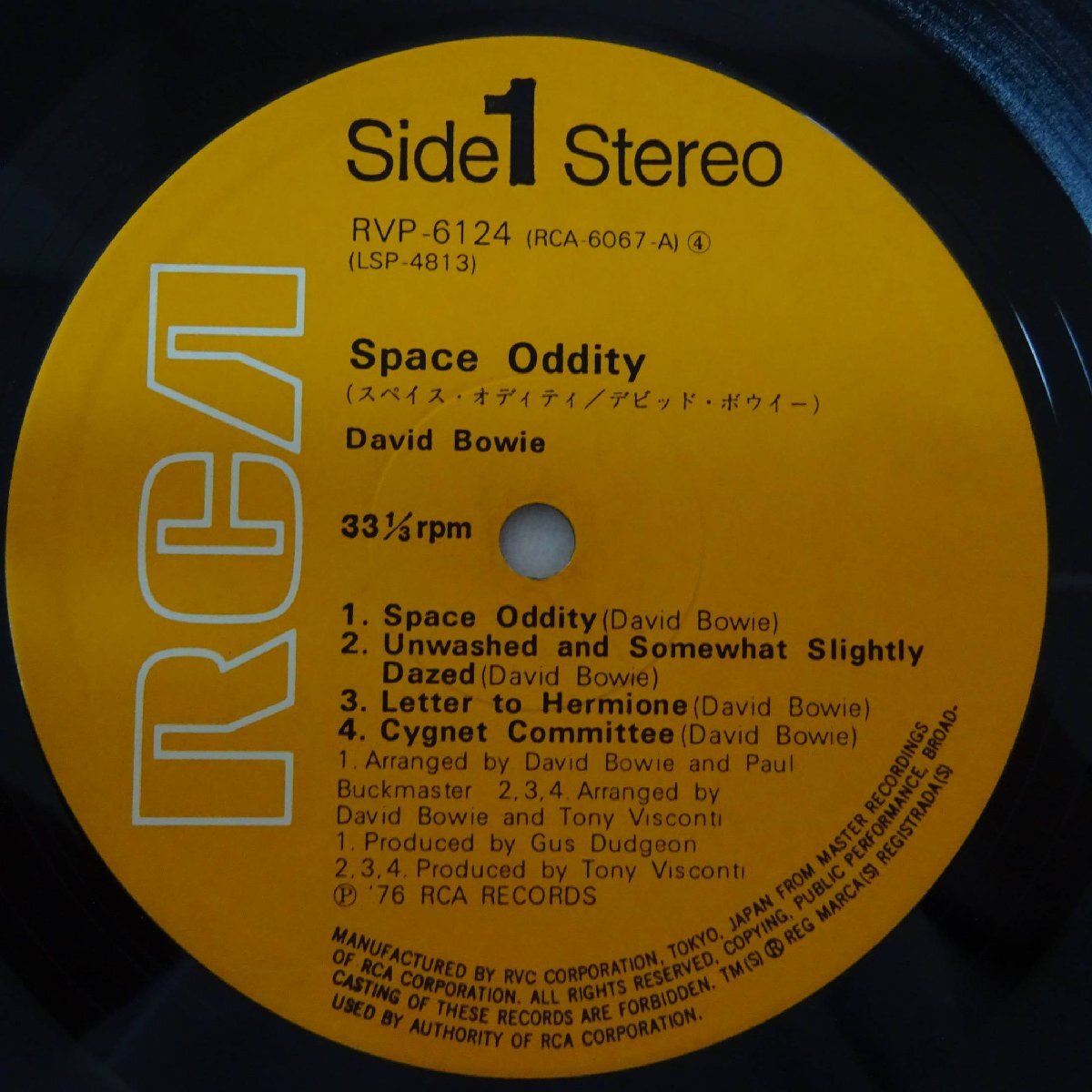 10023285;【帯付】David Bowie / Space Oddityの画像3