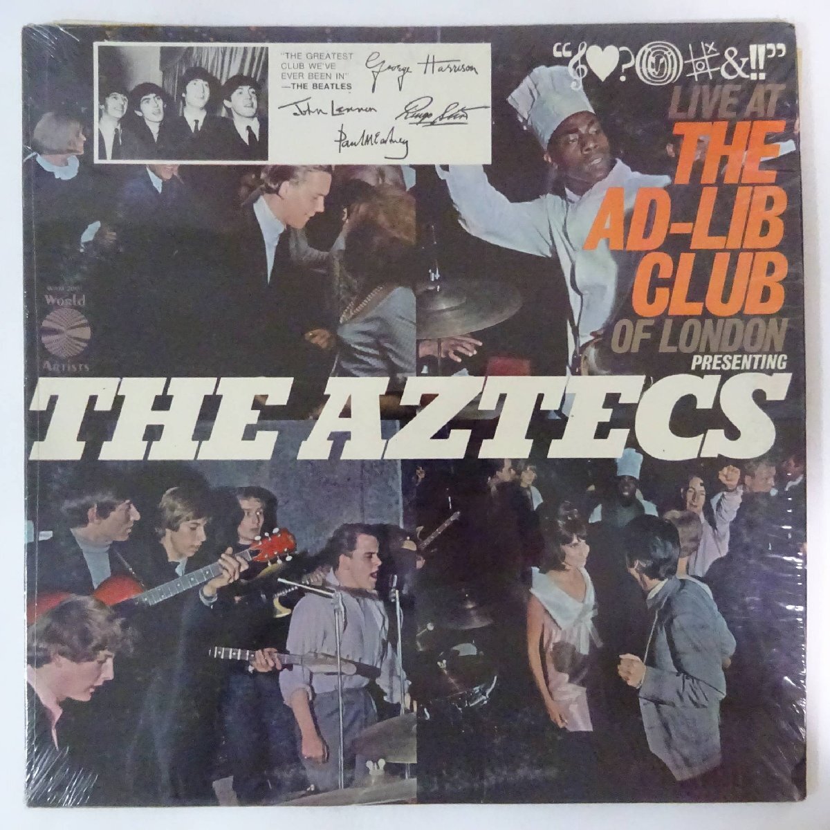 14030130;【USオリジナル/MONO/シュリンク付】The Aztecs / Live At The Ad-Lib Club Presenting The Aztecs_画像1