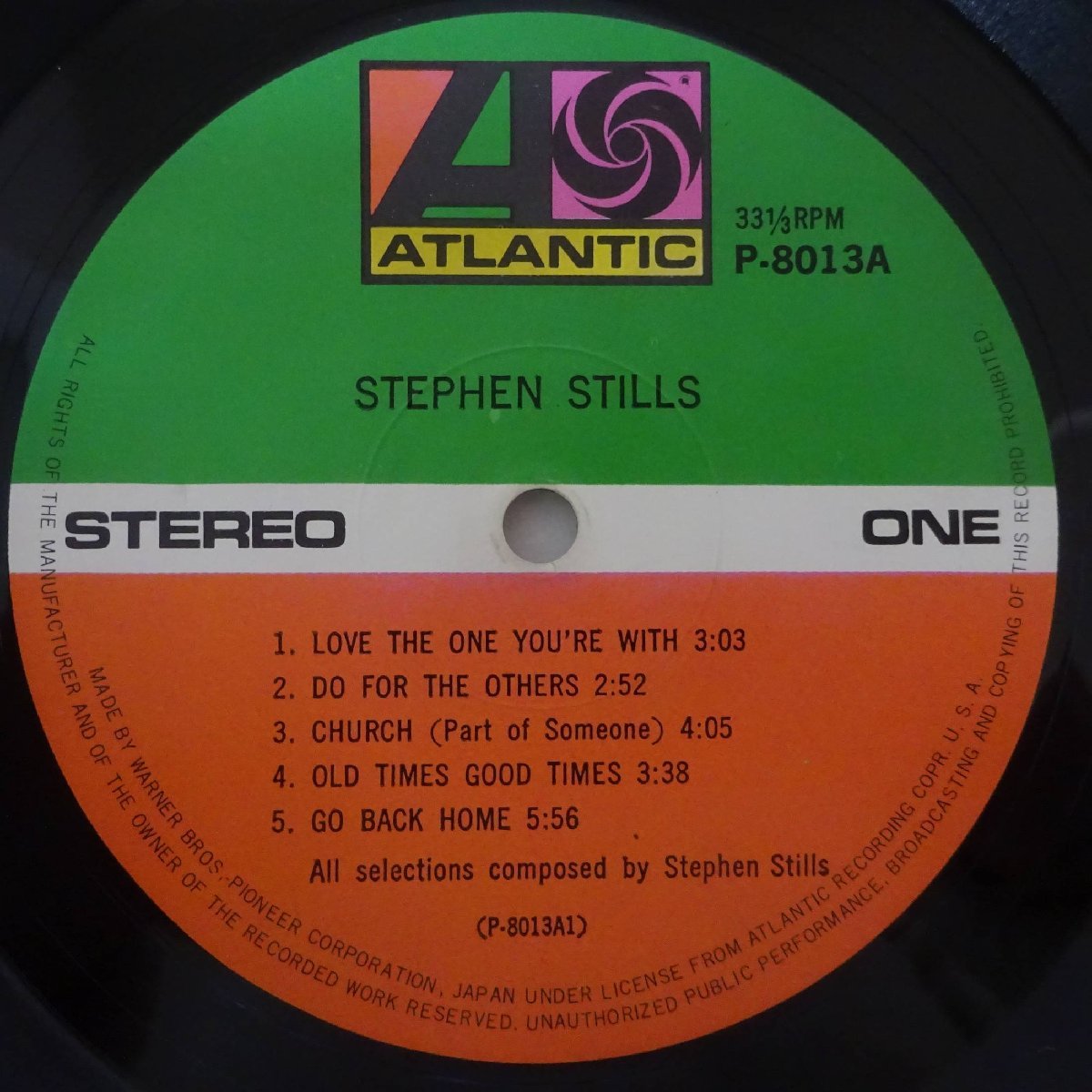 10021977;【国内盤】Stephen Stills / S.T._画像3