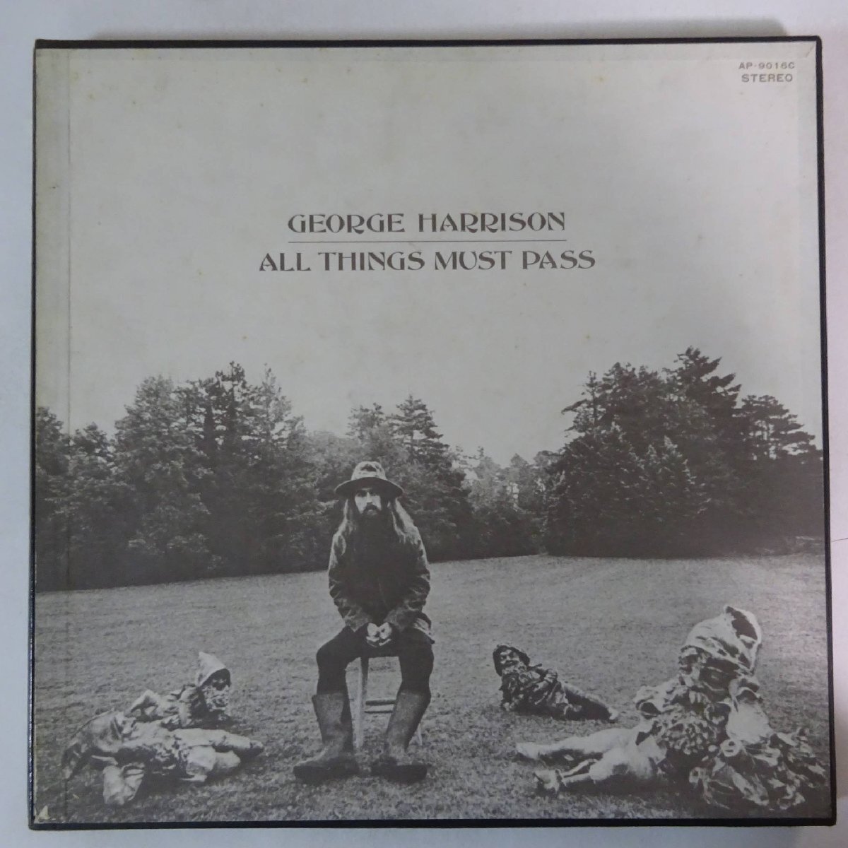 10023518;【国内盤/赤盤/ポスター付き/3LP箱】George Harrison ジョージ・ハリスン / All Things Must Pass_画像1