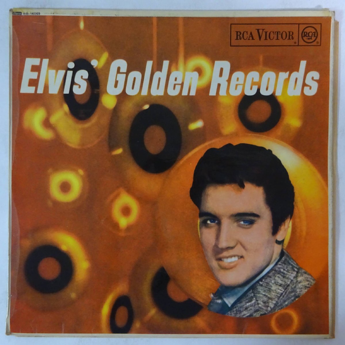 14029940;【US盤/赤小ラベル/MONO/コーティング】Elvis Presley / Elvis' Golden Records_画像1