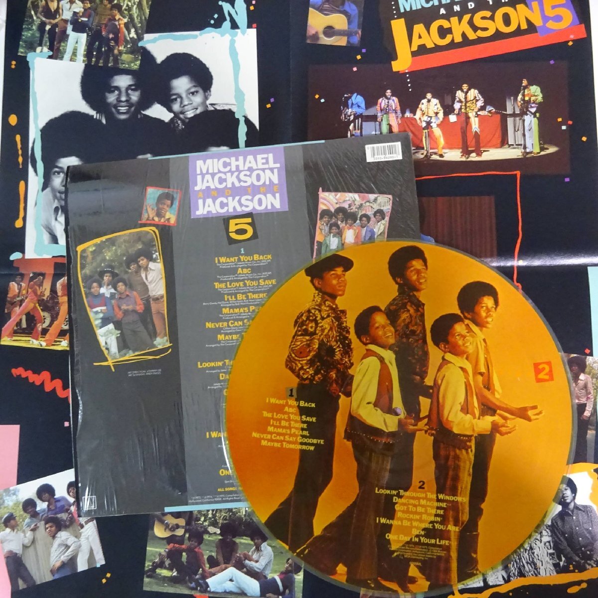14029927;【US盤/ピクチャーディスク/手袋付/シュリンク付】Michael Jackson And The Jackson 5 / 14 Greatest Hitsの画像2